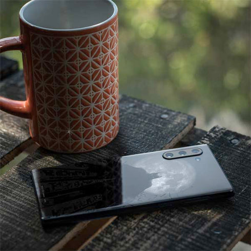 DC Comics Batman On City with Moon Art Galaxy Note 10 Skin